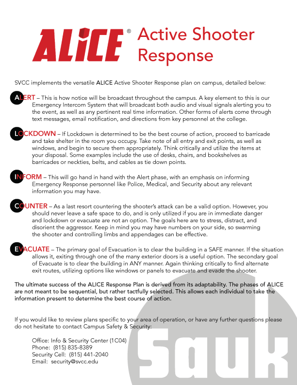 ALICE active shooter response plan (PDF)