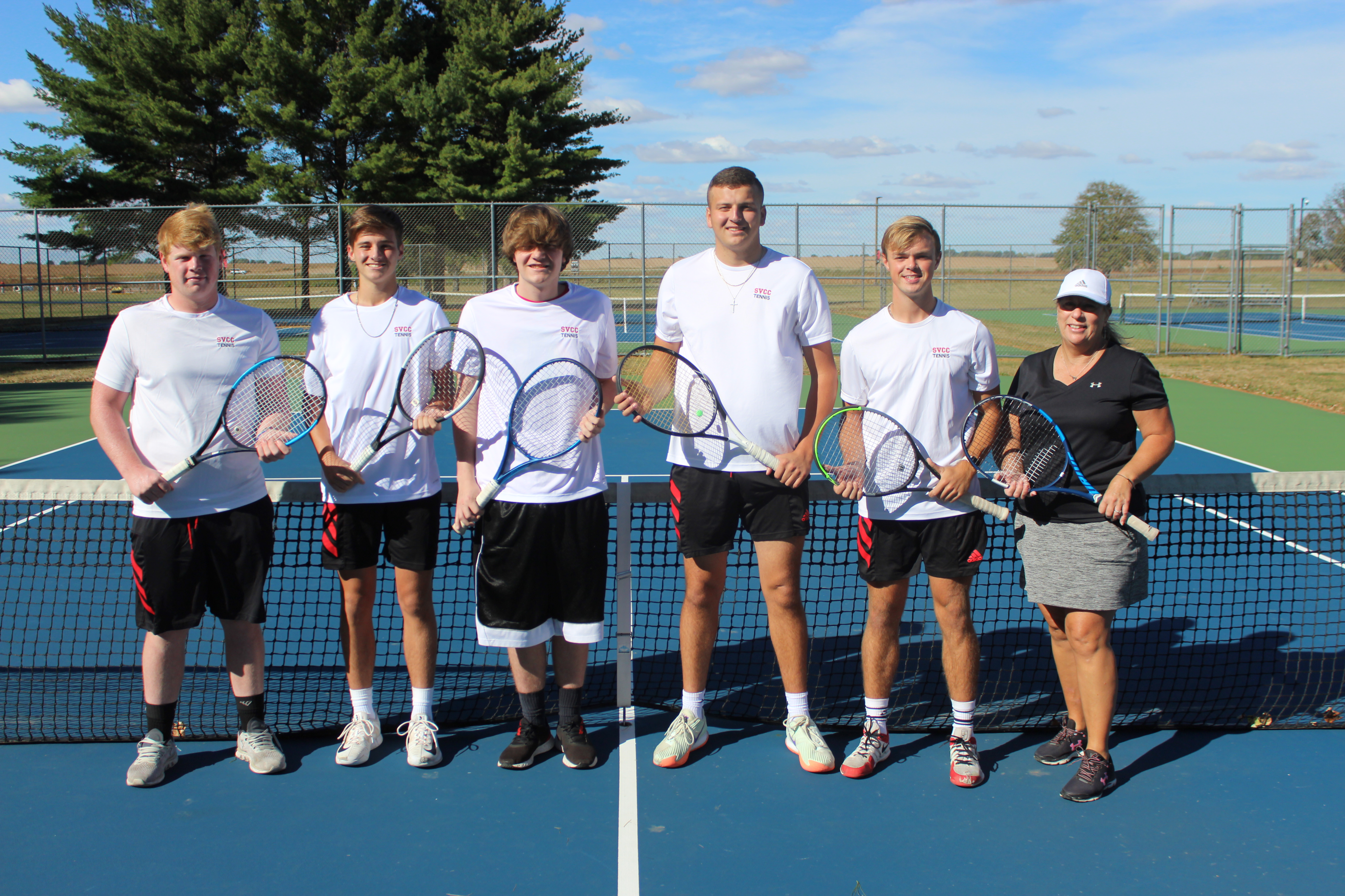 Skyhawk Men's Tennis Roster Photo